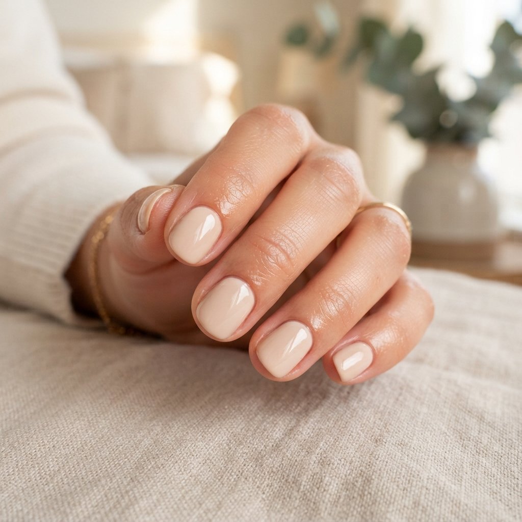 27 Best November Nail Ideas Short for Fall Vibes 24 Round Shape Nail Ideas