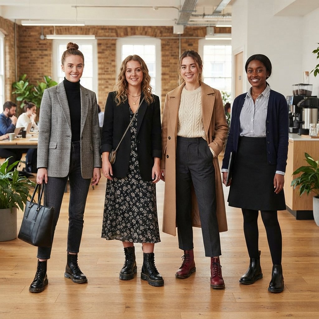Dr Martens Outfit Ideas for Work