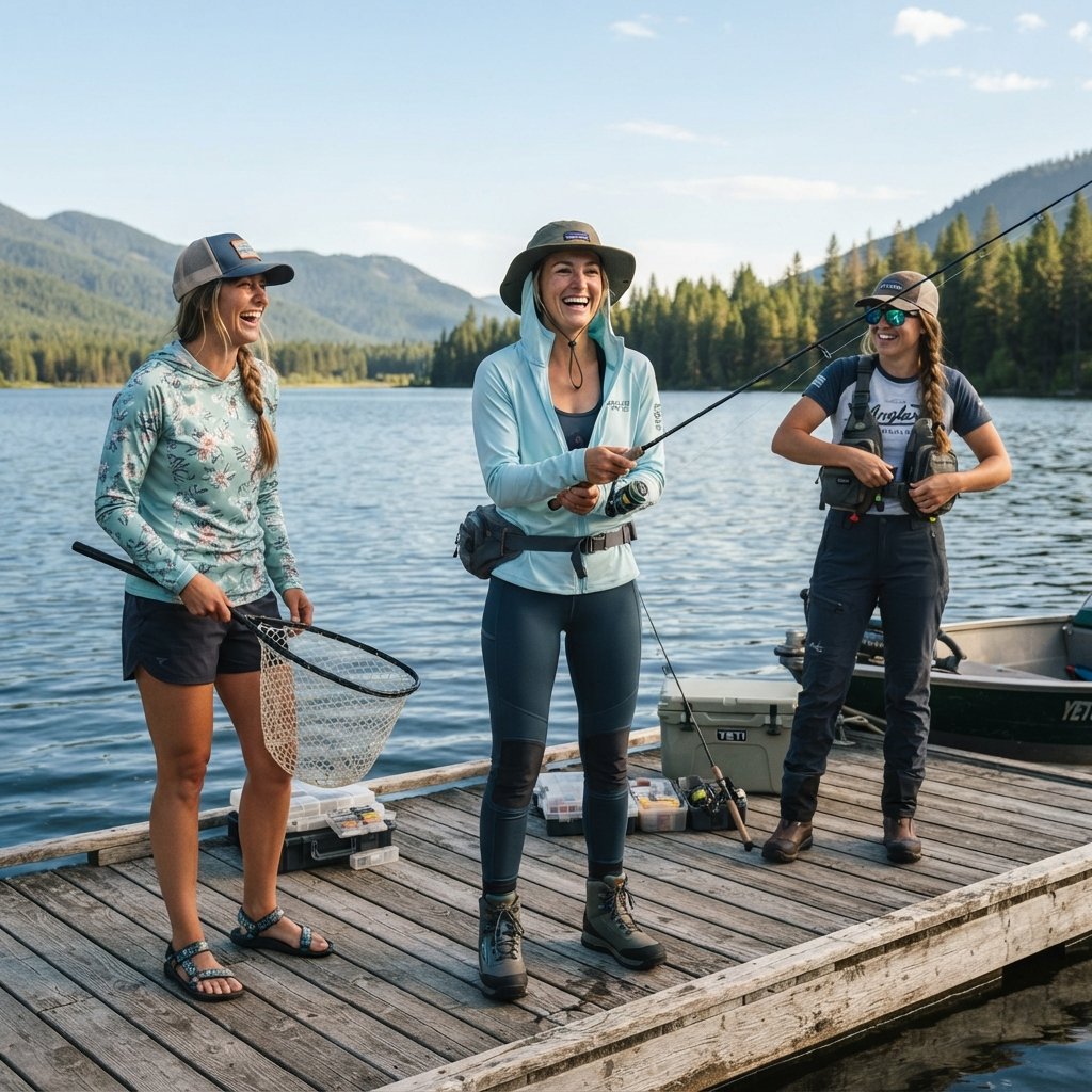 FISHING OUTFITS FOR WOMEN