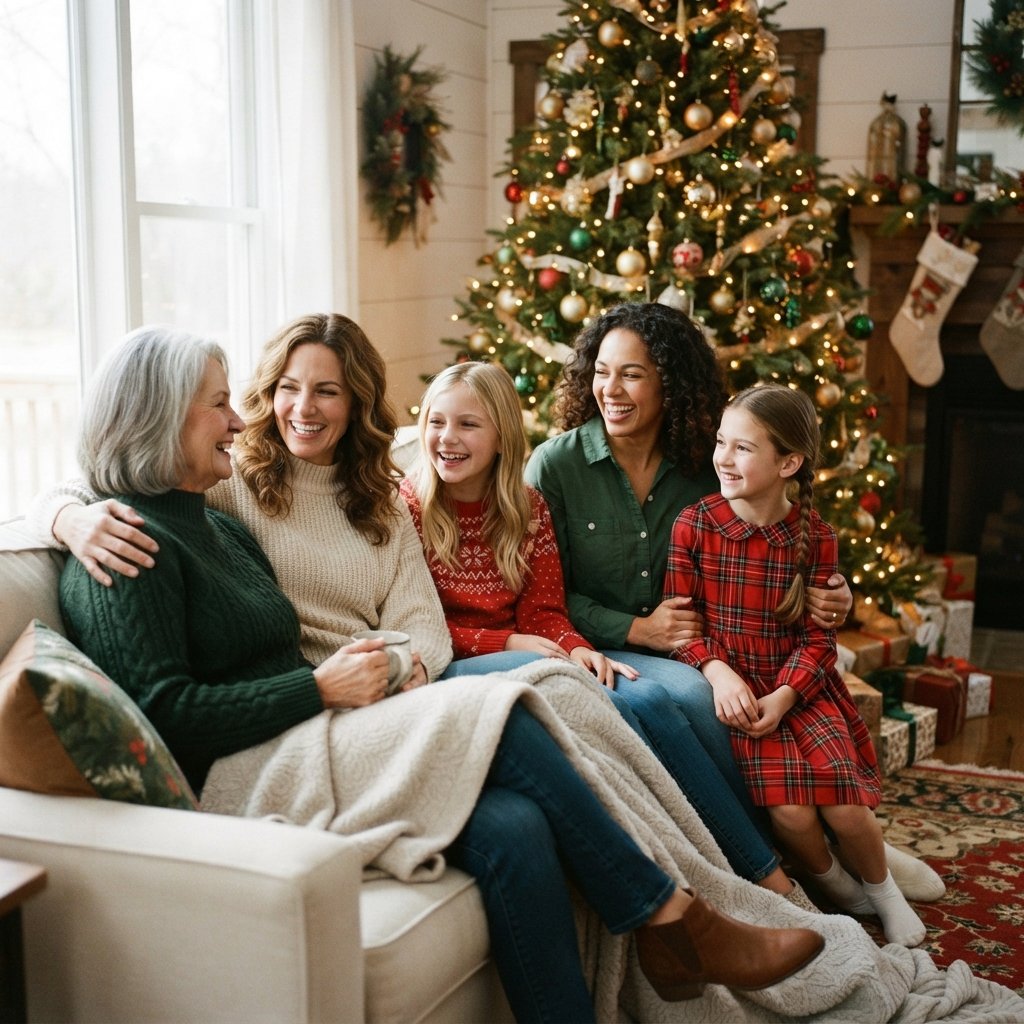 27 Best Christmas Outfit Ideas for Women This Holiday Season 9 Christmas Day Family Outfit Ideas