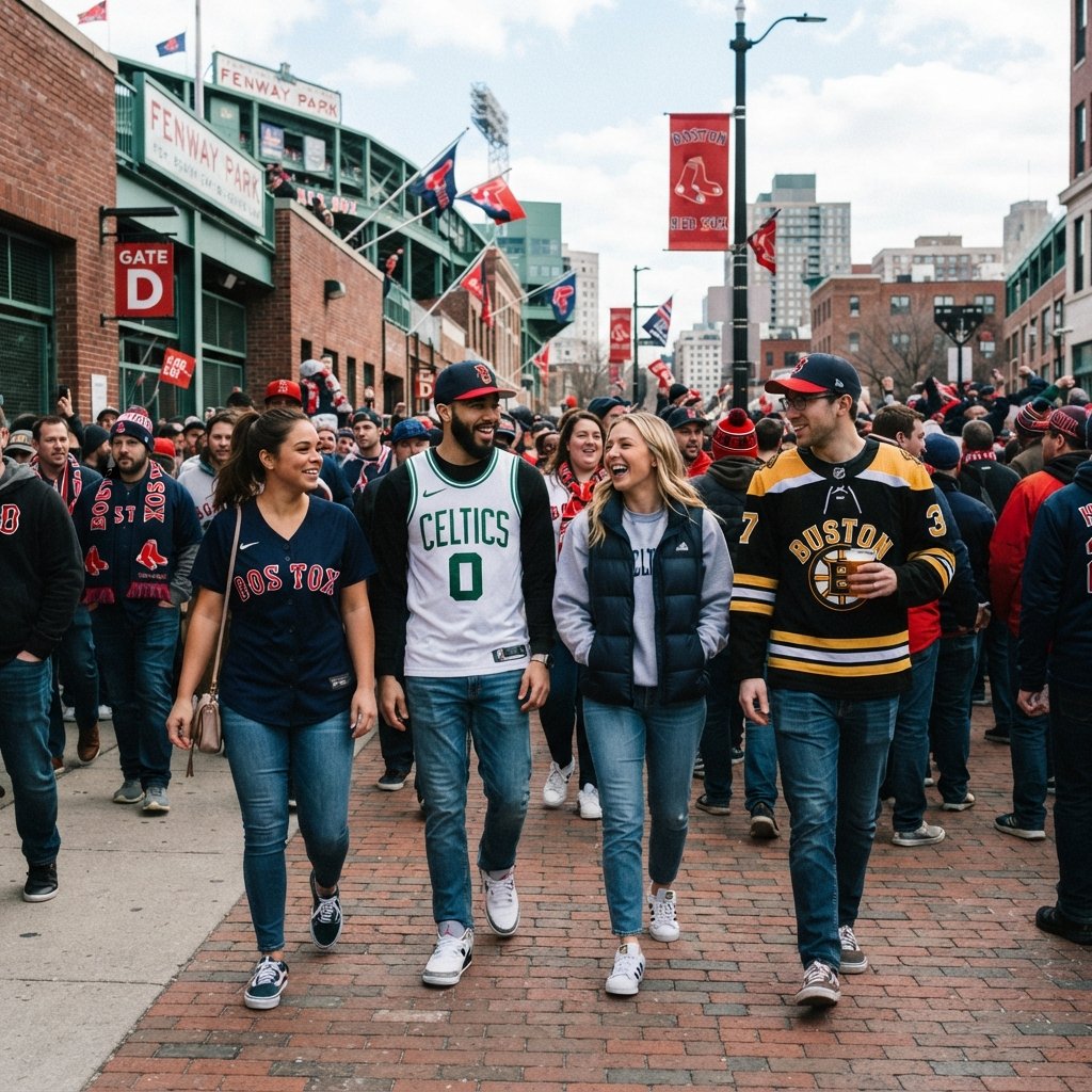 Boston Game Day Outfit Idea