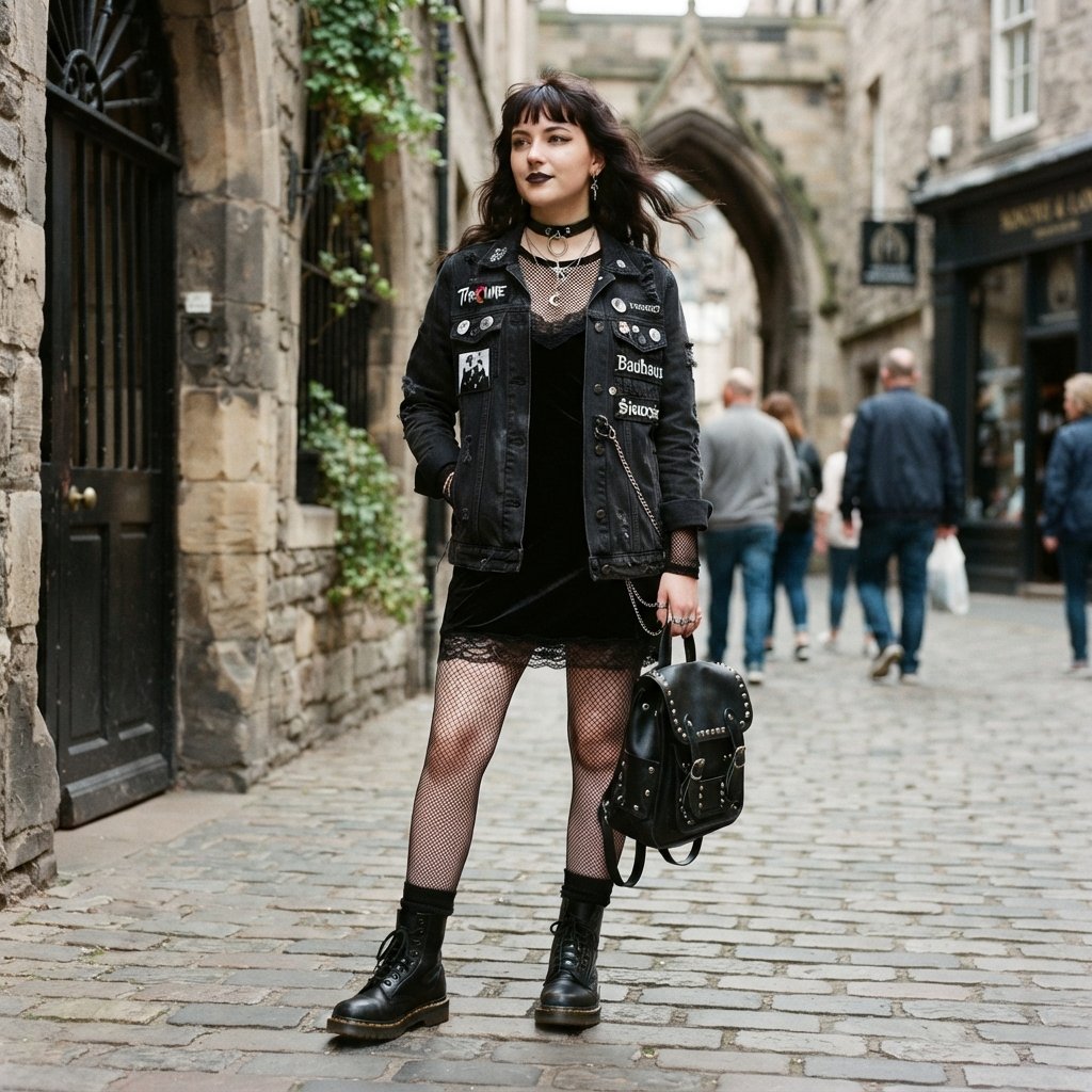 Gothic Dr Martens Outfit Ideas