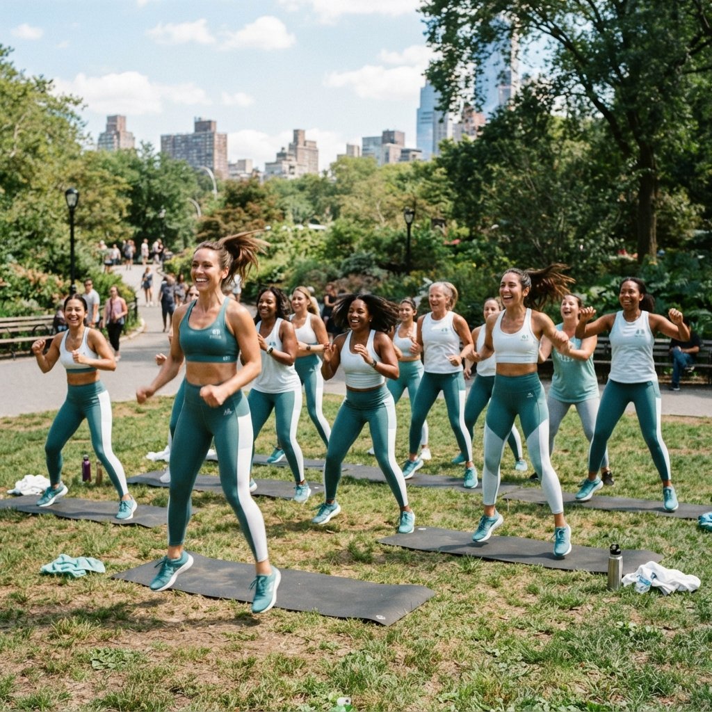 Athletic Outfits Ideas for Group Workouts