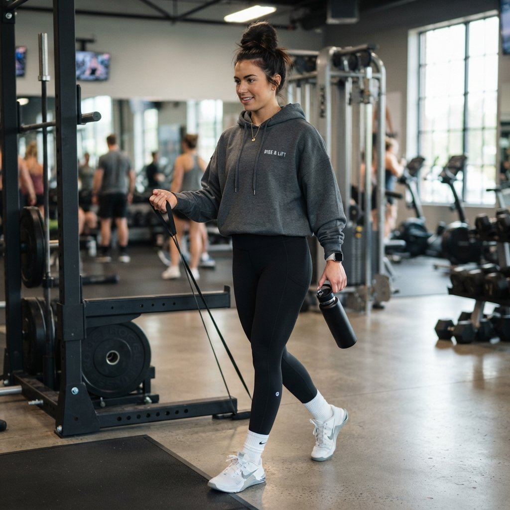 Gym Hoodie Outfit Ideas