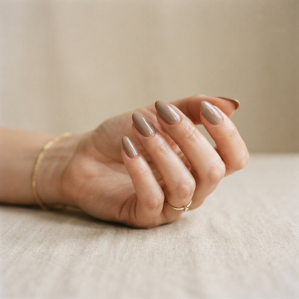 25 November Nails Fall Ideas You'll Want to Save Now 13 Warm Taupe Nail Ideas