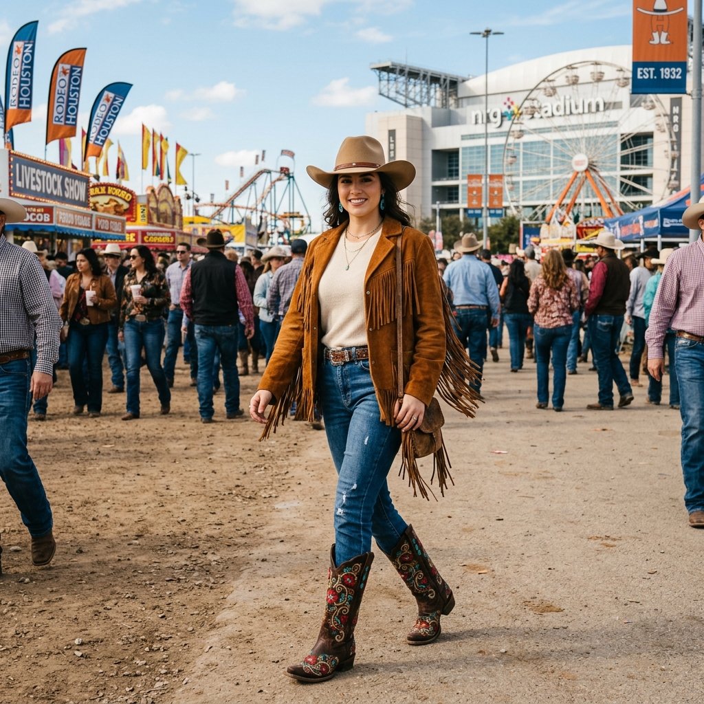 26 Texas Outfits Ideas That'll Steal Your Heart 6 Houston Rodeo Outfit Ideas