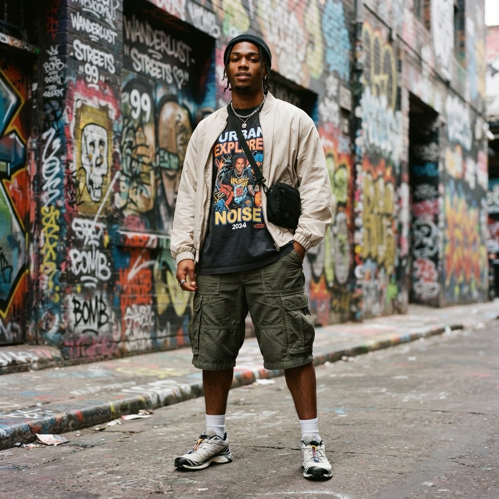 Streetwear Shorts Outfit Ideas