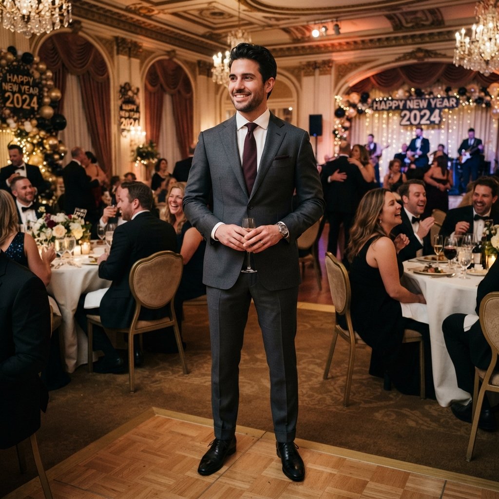 Tailored Suit Outfit Idea