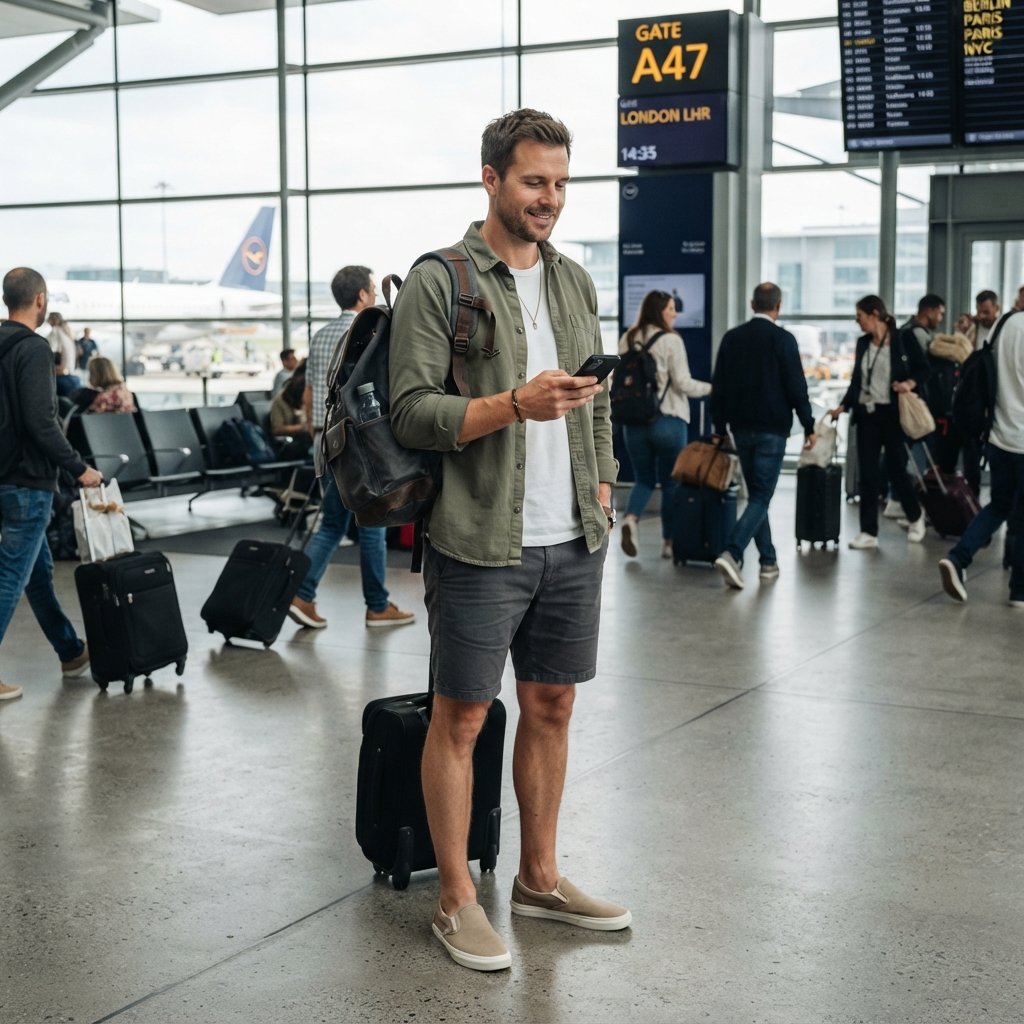 Travel Shorts Outfit Ideas