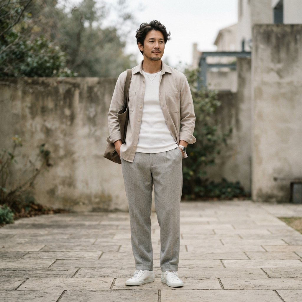 Casual Outfits for Men With Neutral Color Palettes