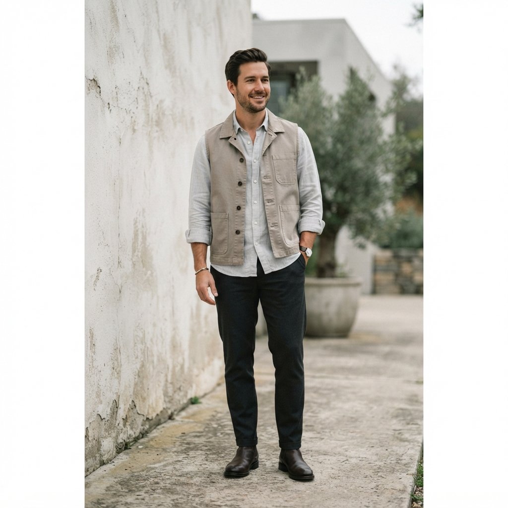 Outfits for Men With Vests