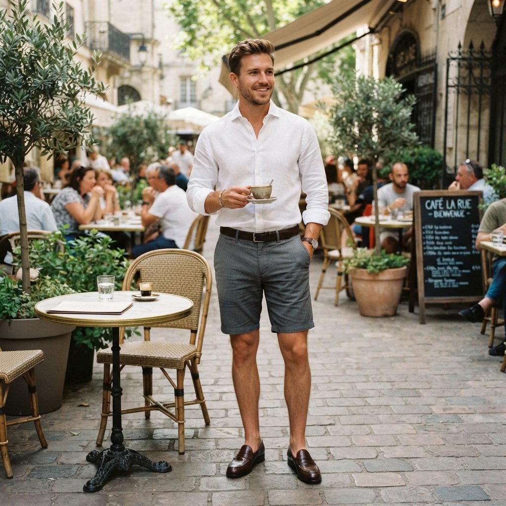 Tailored Shorts Outfit Ideas