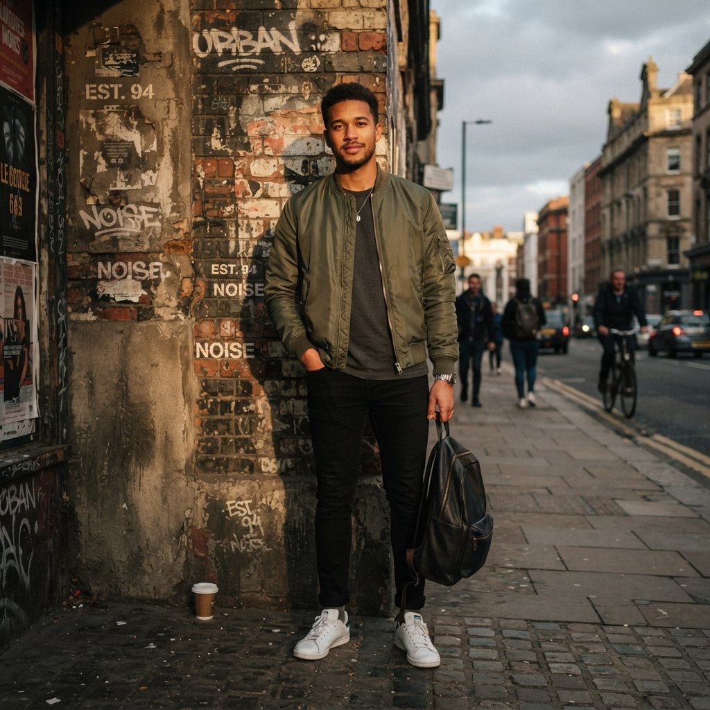Outfits for Men With Bomber Jackets