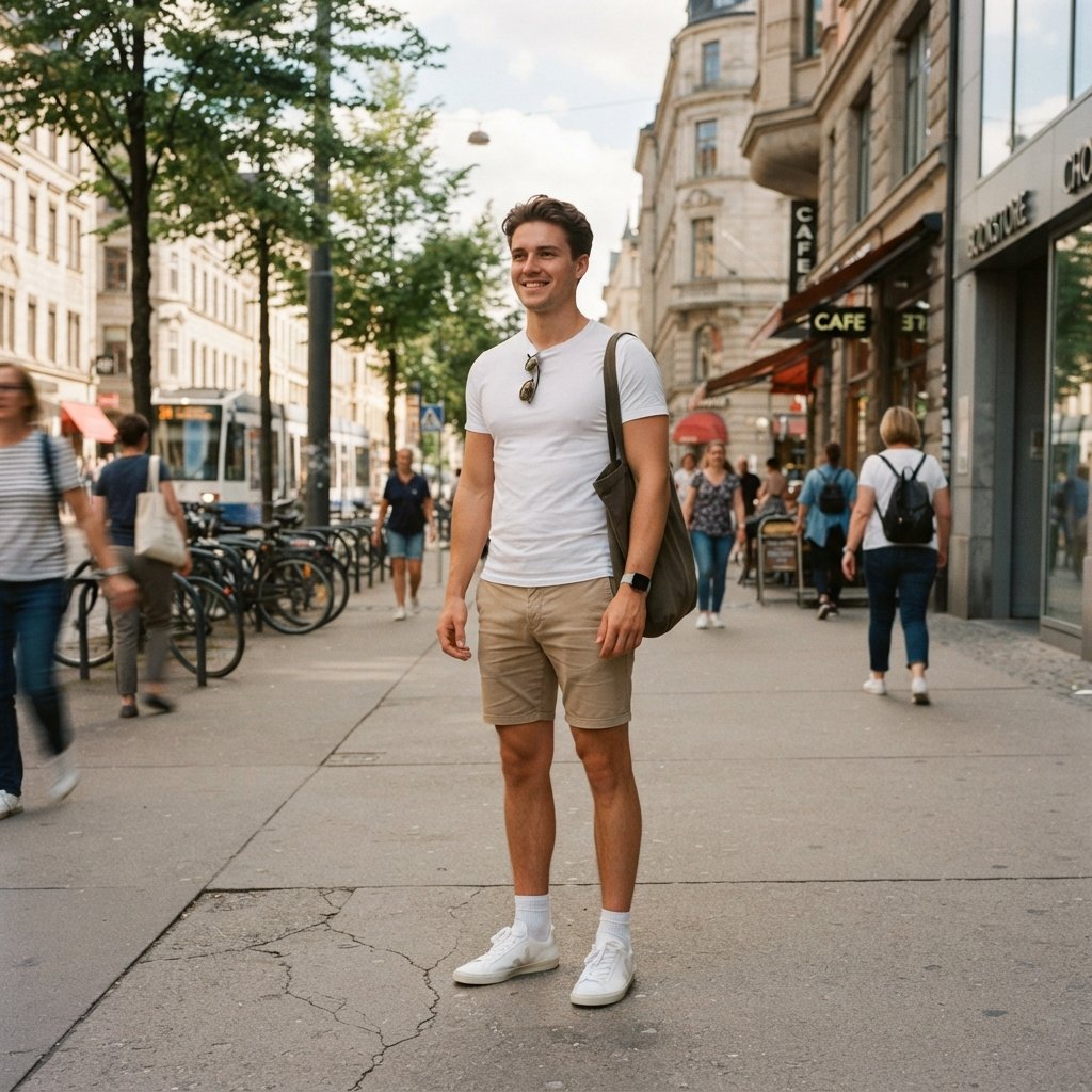 Chino Shorts Outfit Ideas