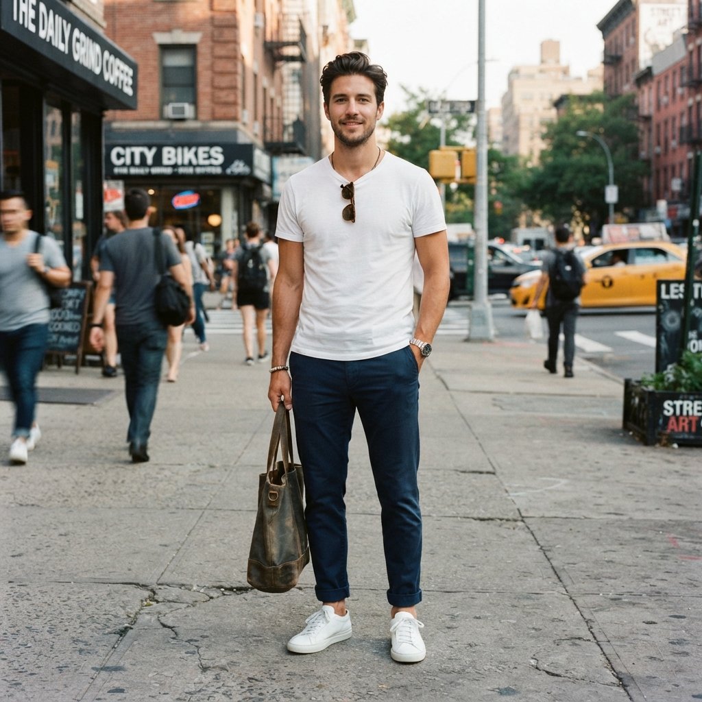 Casual Outfits for Men With Chinos
