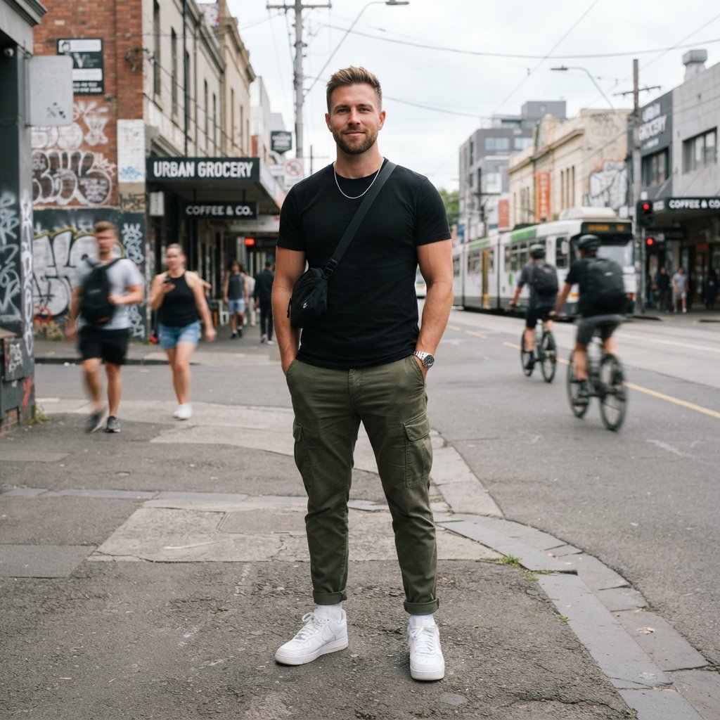 Outfits for Men With Cargo Pants