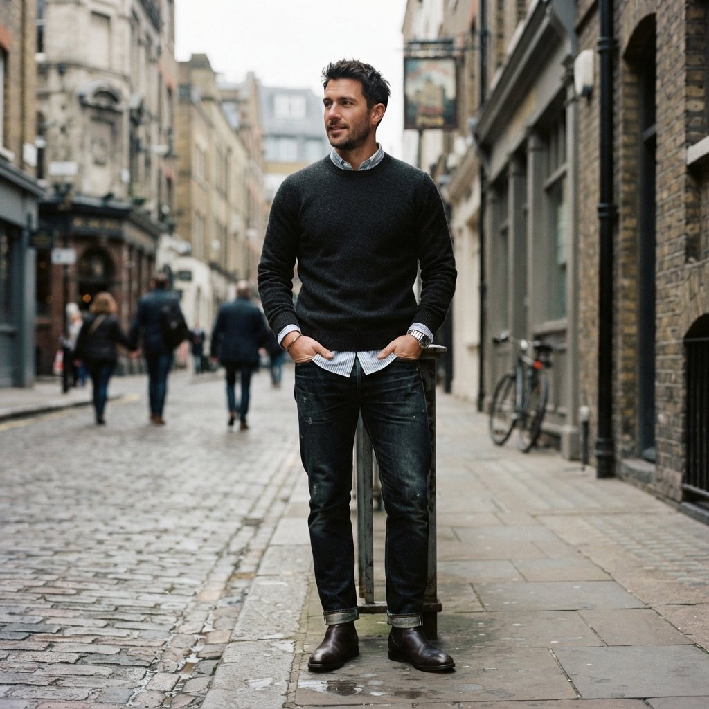 Casual Outfits for Men With Layered Textures