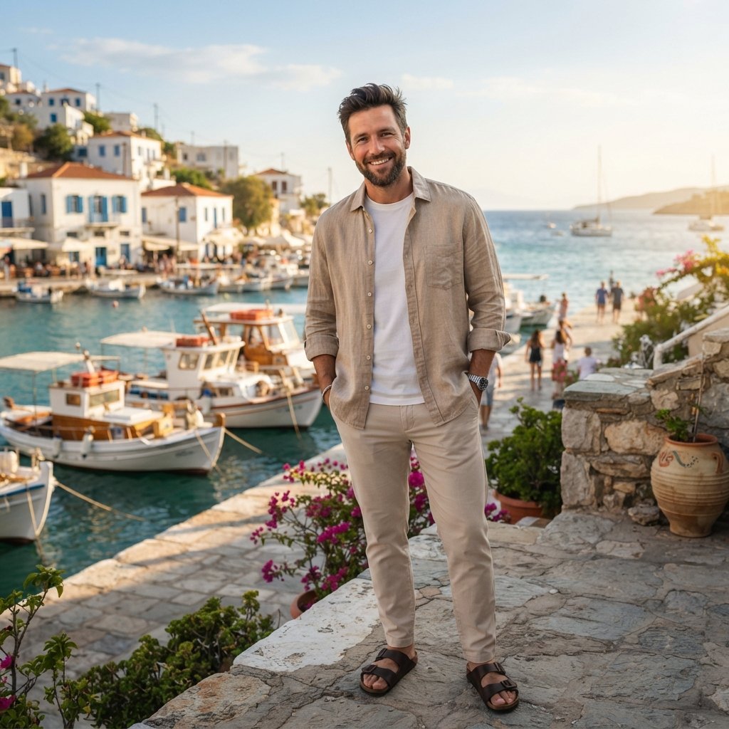Outfits for Men With Linen Shirts
