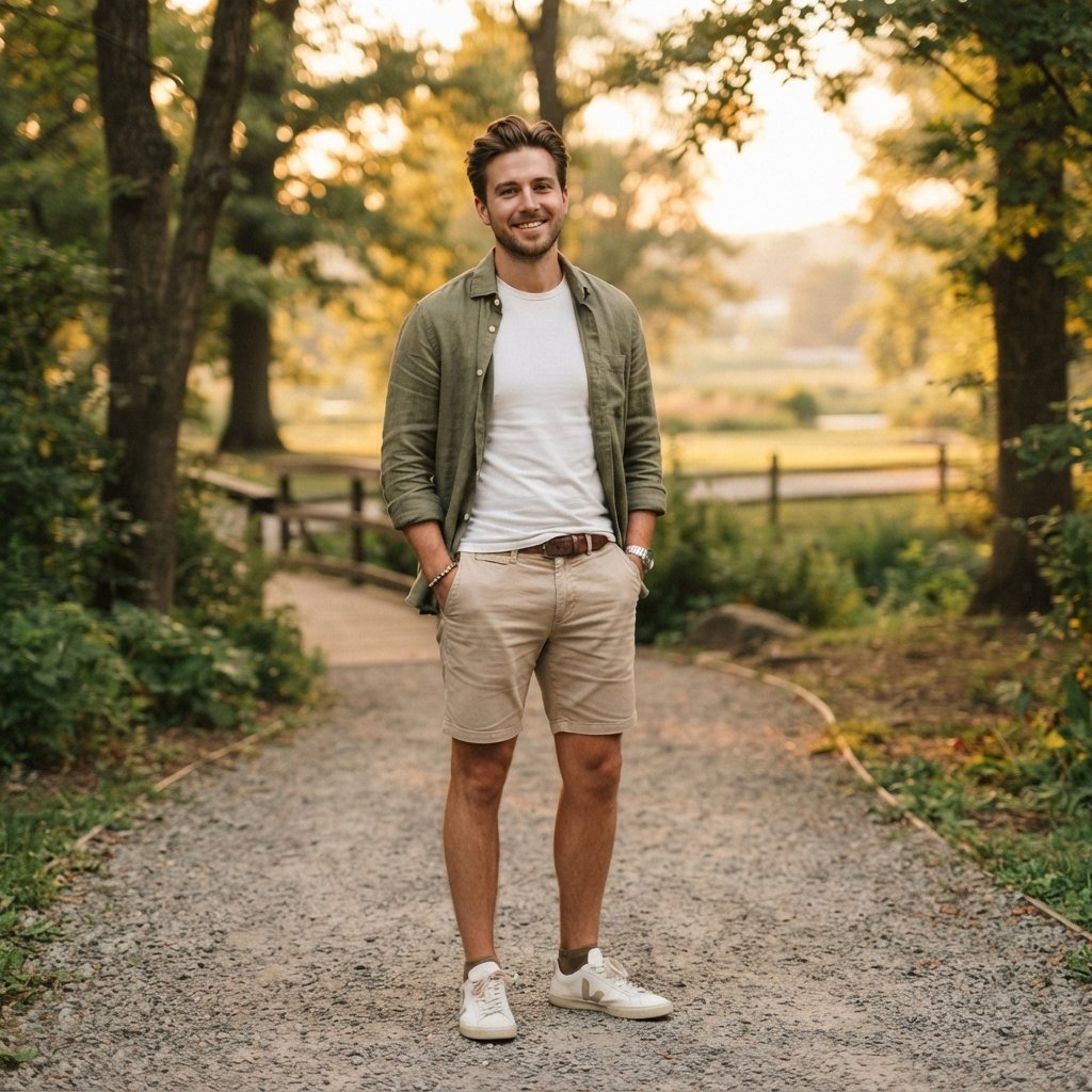 Shorts Layering Outfit Ideas