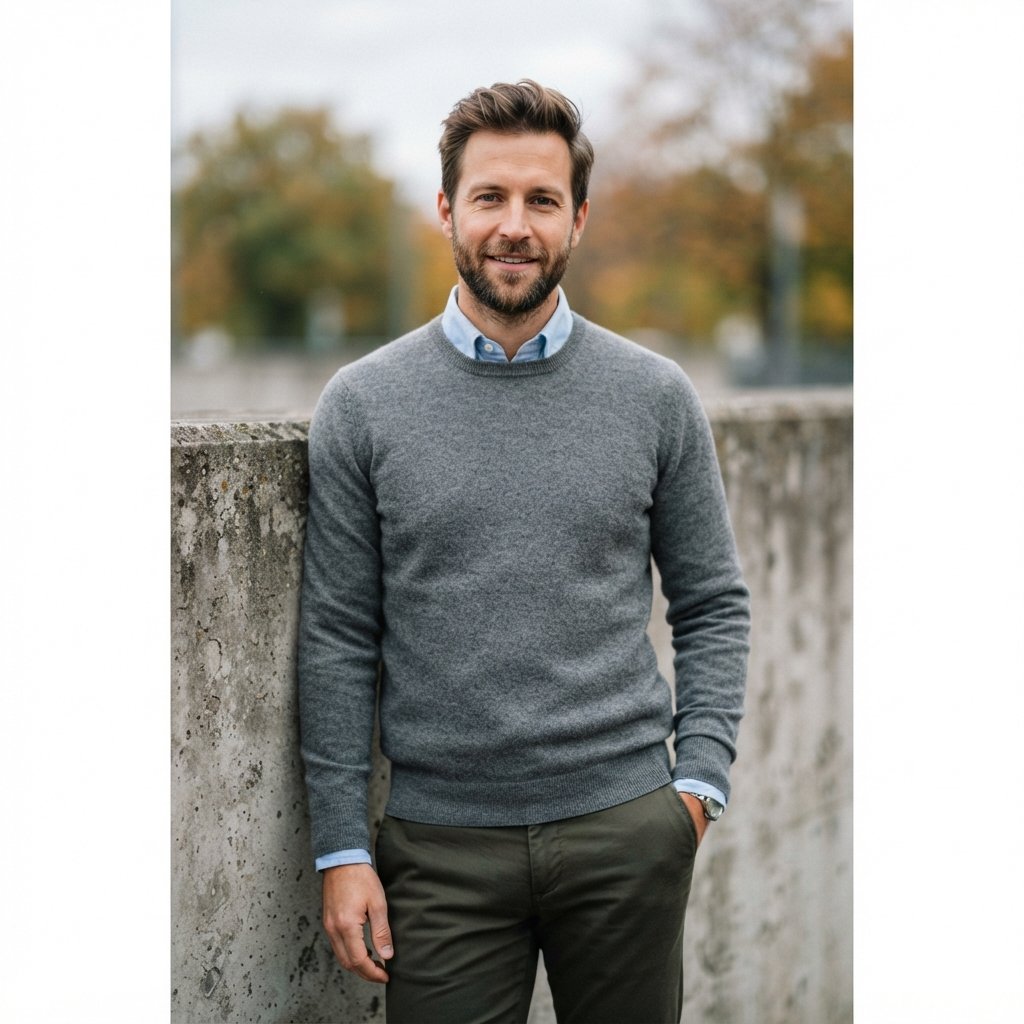 Outfits for Men With Crewneck Sweaters