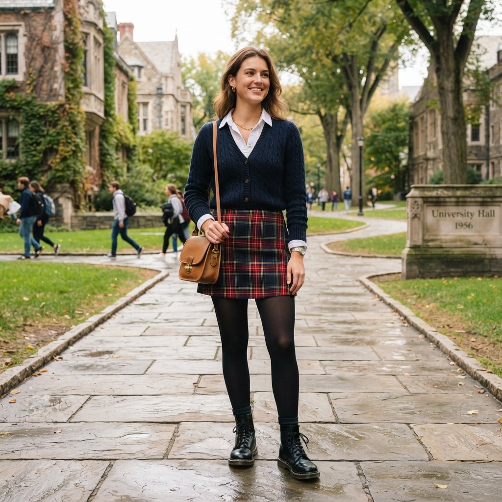 Preppy Martens Outfit Ideas