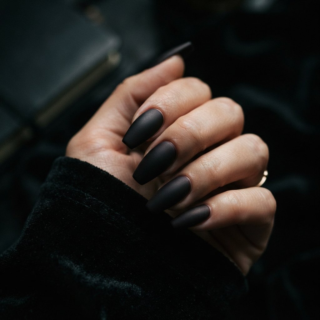 25 November Nails Fall Ideas You'll Want to Save Now 24 Dark Fall Nail Ideas