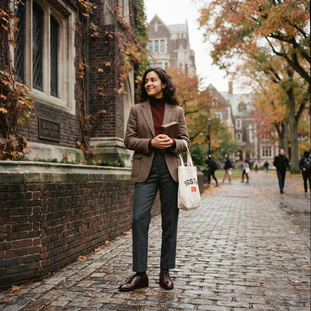 Ivy League-Inspired Outfit Idea