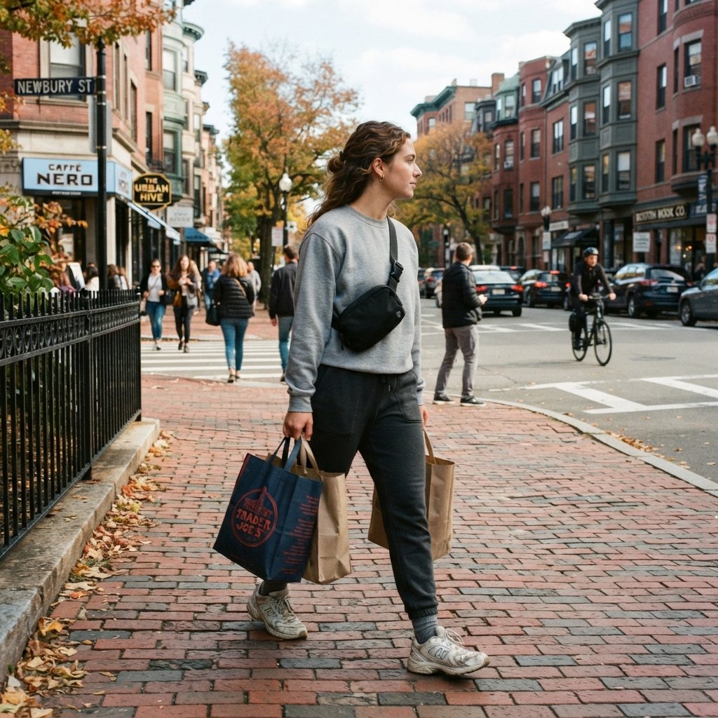 Boston Casual Errands Outfit Idea
