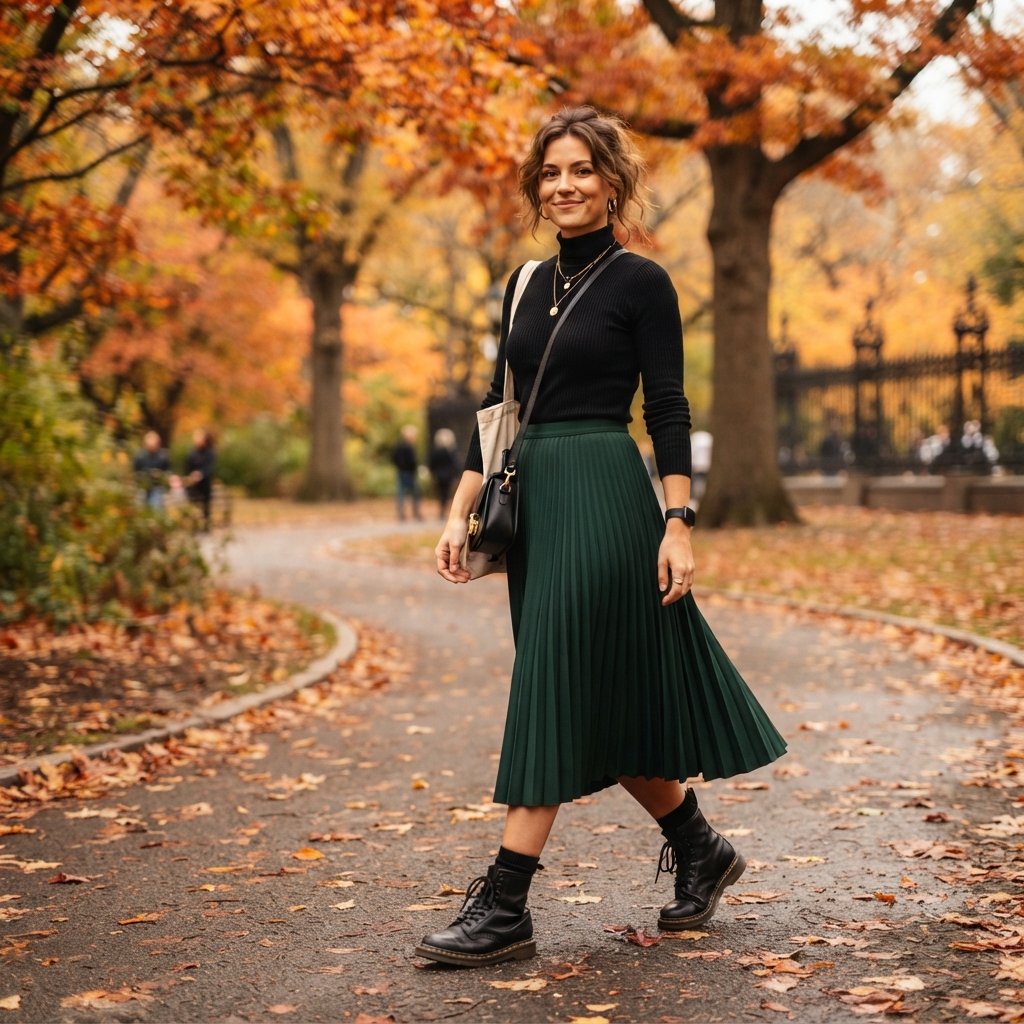 Dr Martens Outfit Ideas With Skirts