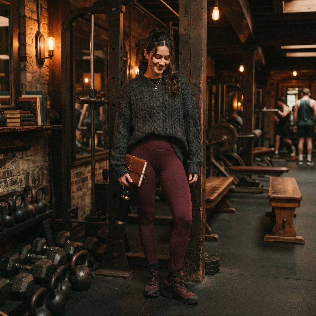 Dark Academia Gym Outfit Ideas