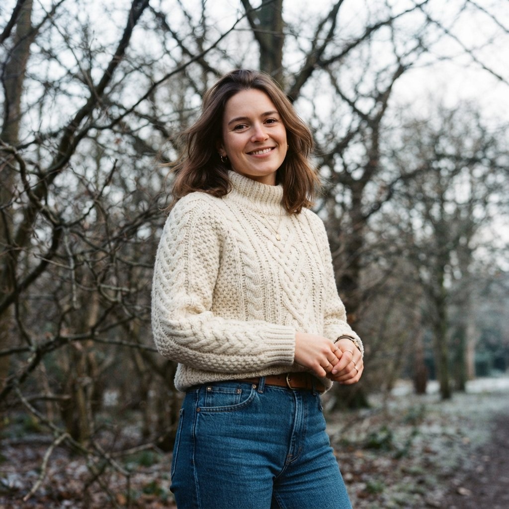Cable-Knit Sweater Idea