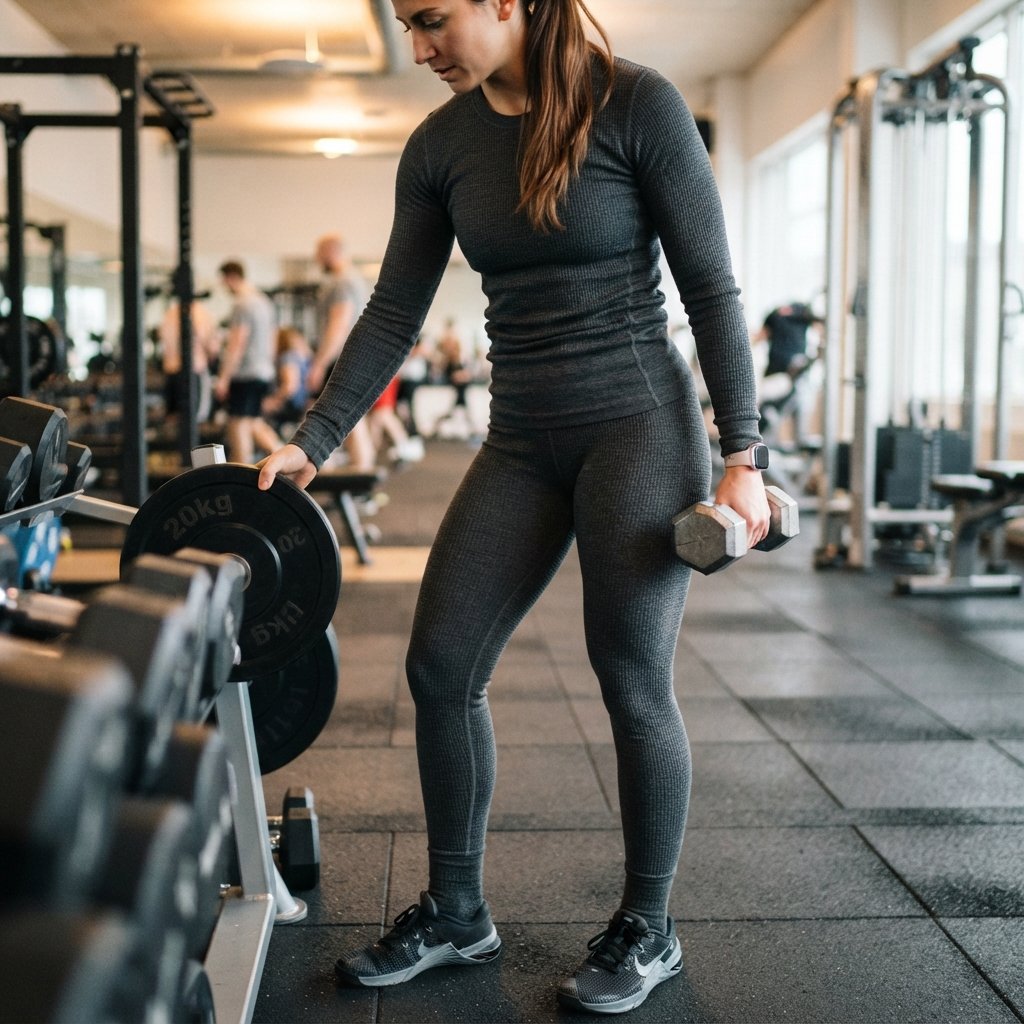 Cold gym look Ideas with Thermal Wear