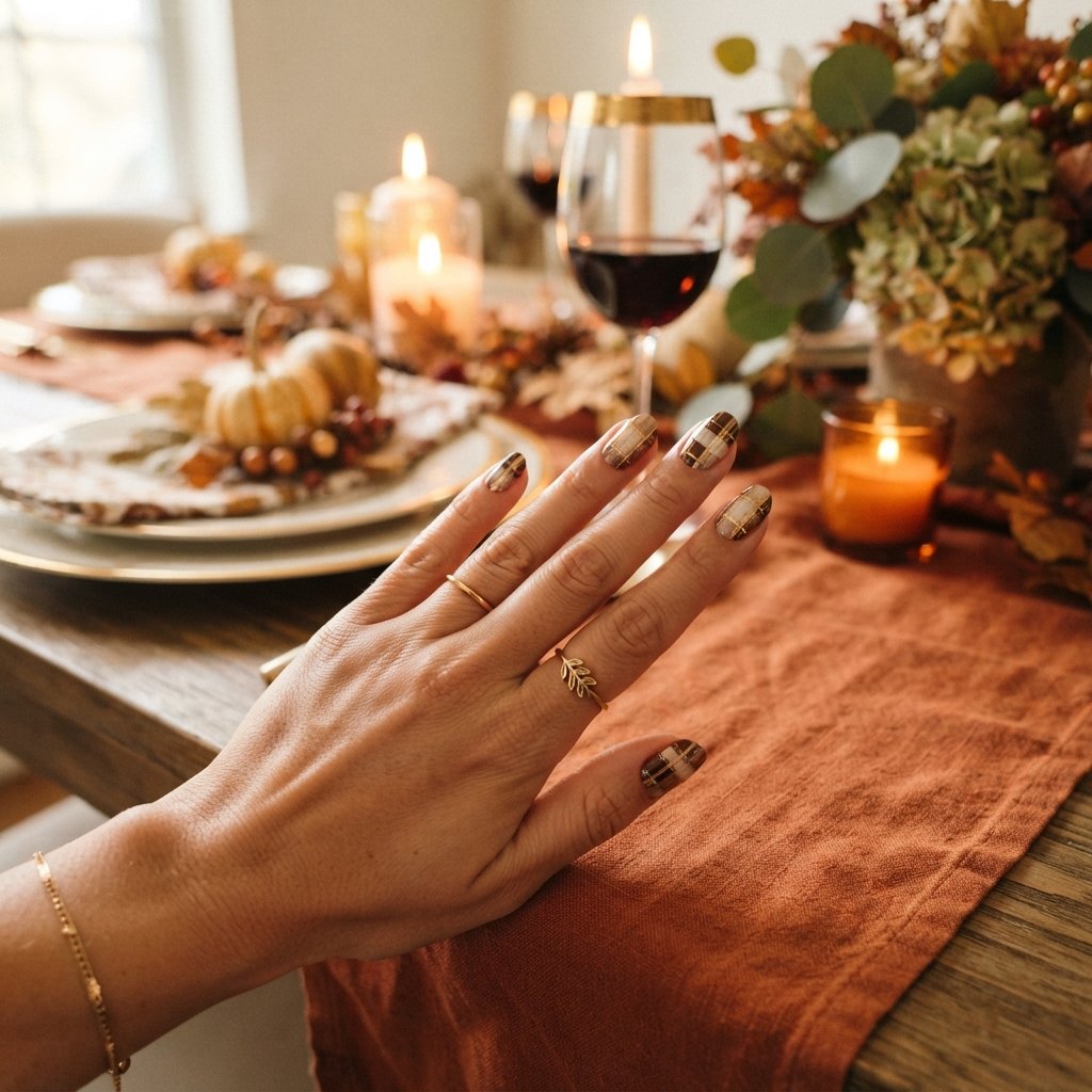 November Nails Ideas: 24 Fresh Looks to Inspire Your Next Manicure 23 Thanksgiving Nails Ideas