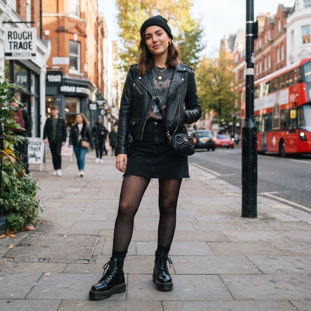 Platform Dr Martens Outfit Ideas