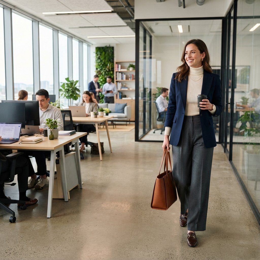 Nordic Minimalist Work Outfit Ideas