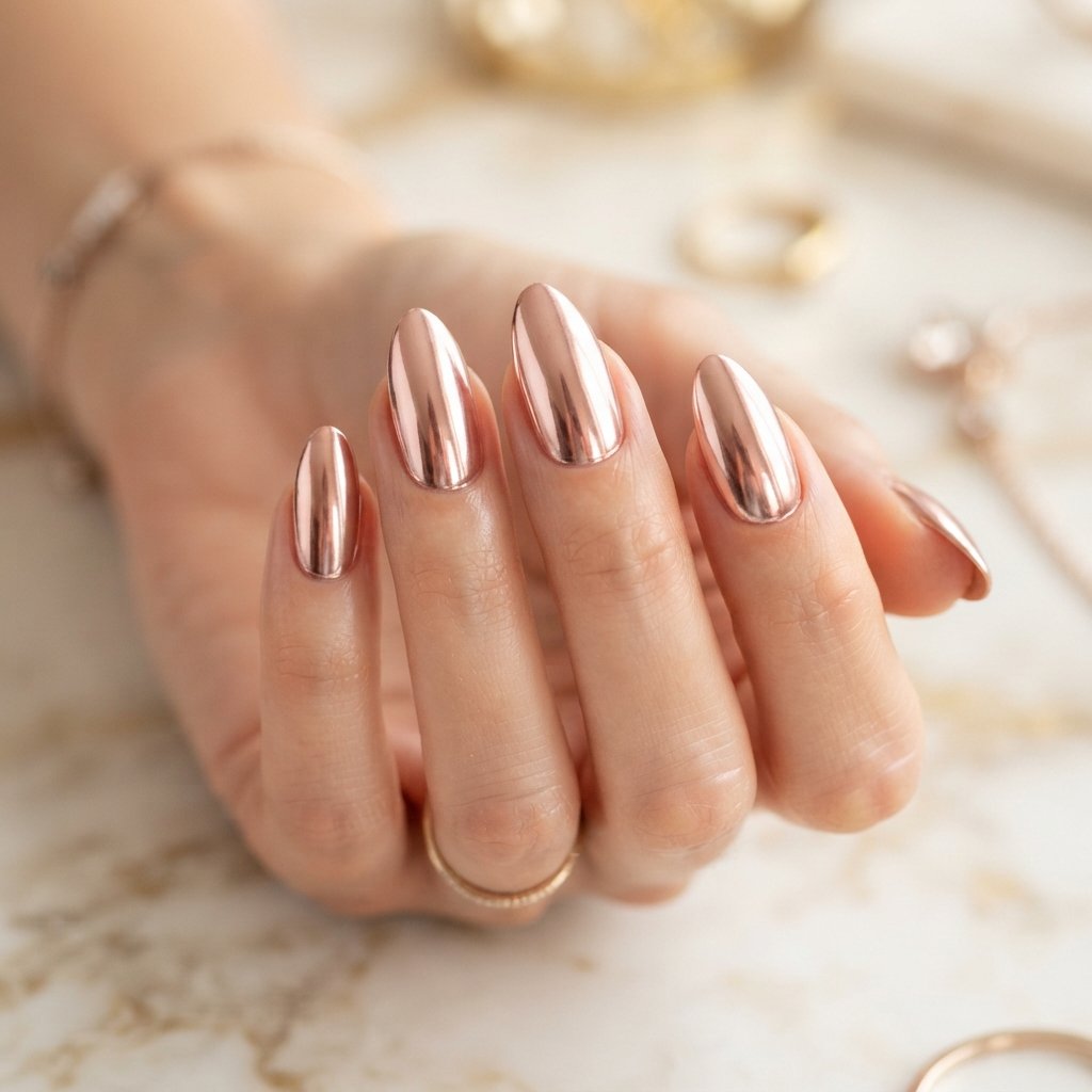 November Nails Ideas: 24 Fresh Looks to Inspire Your Next Manicure 9 Chrome Nails Ideas
