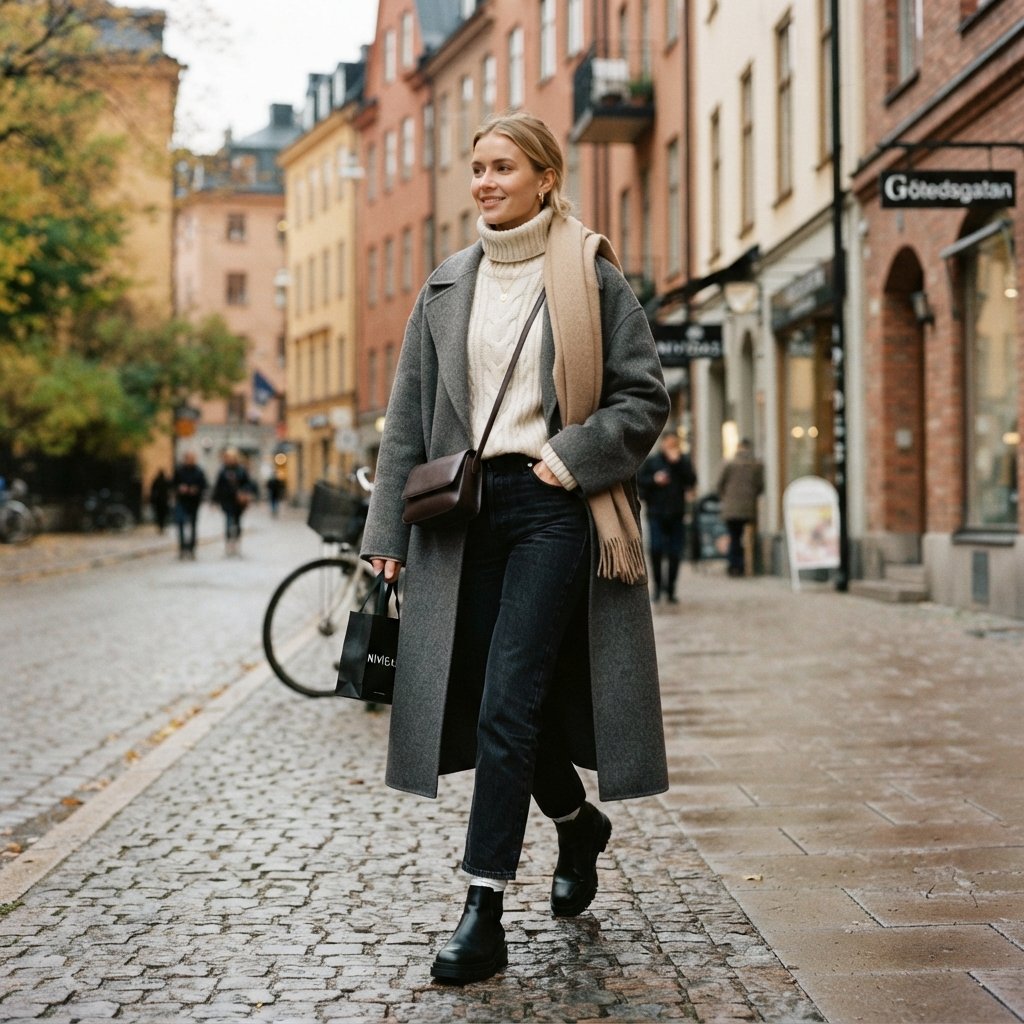 SCANDINAVIAN STYLE OUTFIT