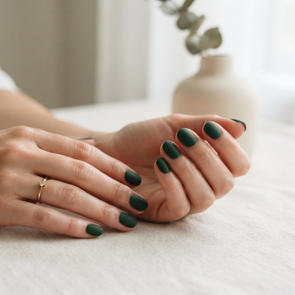27 Best November Nail Ideas Short for Fall Vibes 13 Matte Finish Nail Ideas