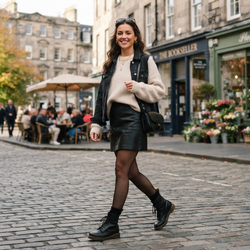 Dr Martens Outfit Women Ideas With Skirts