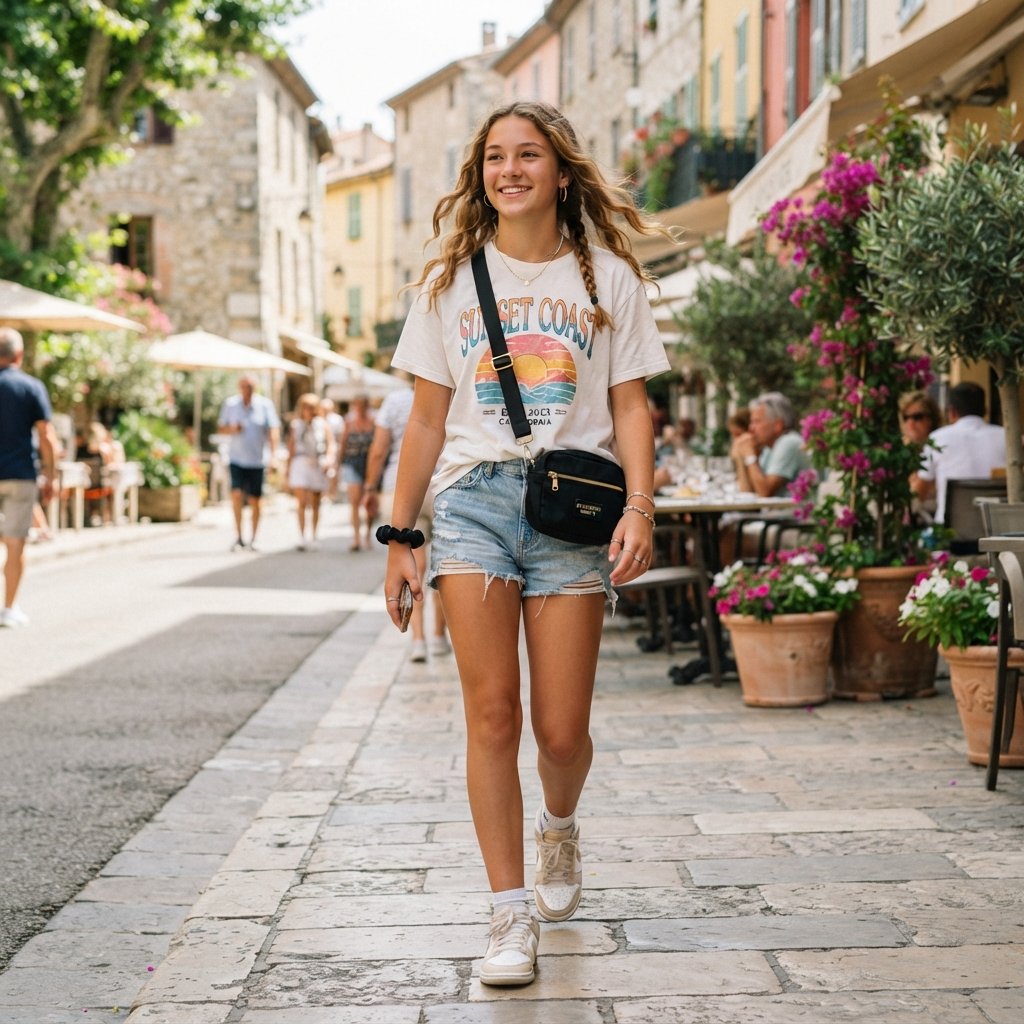 Vacation Outfit for Teens