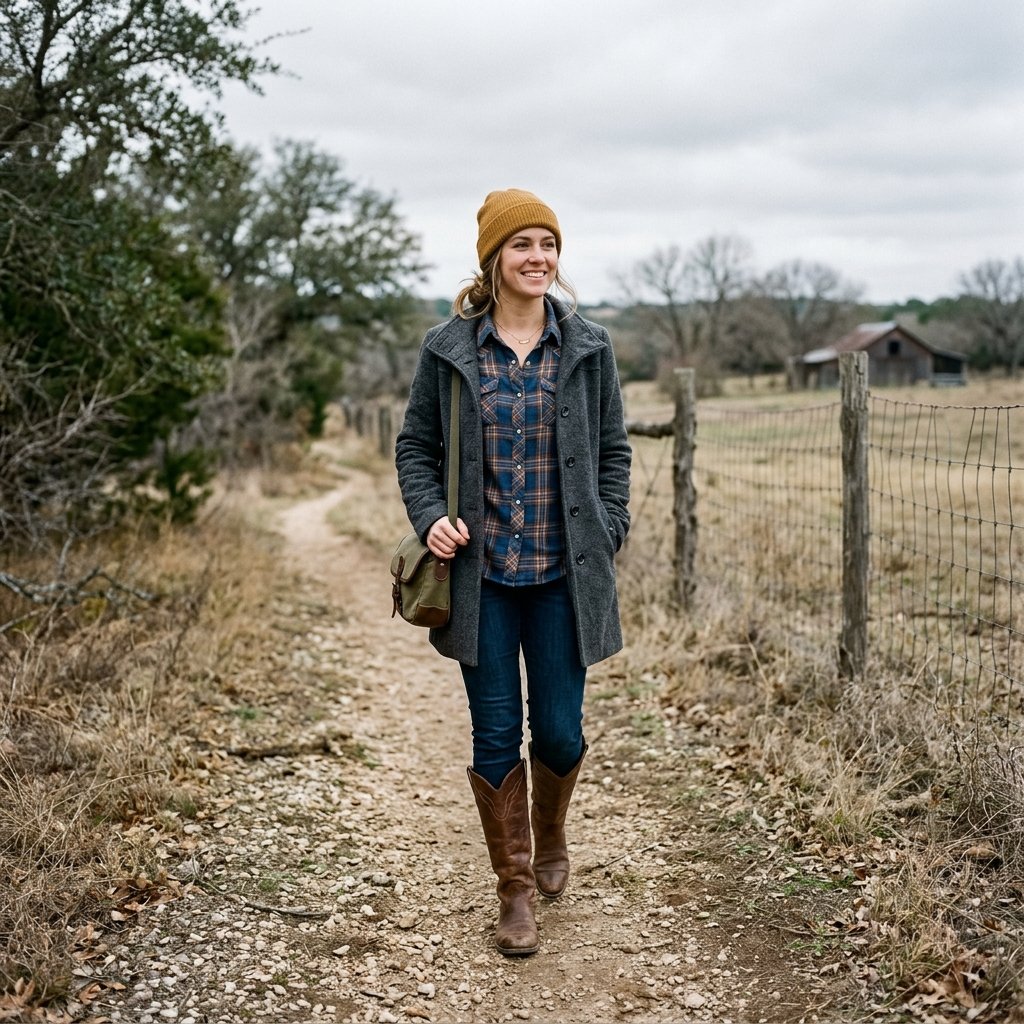 26 Texas Outfits Ideas That'll Steal Your Heart 14 Texas Winter Outfit Ideas