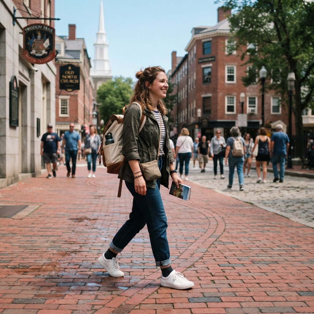 Harvard Yard Visit Outfit Idea