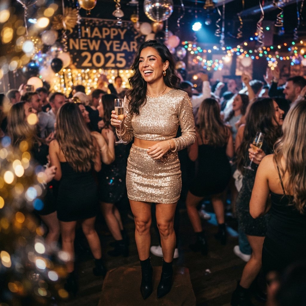 25 New Year Party Outfit Ideas: Sparkle, Sequins & Style 25 Two-Piece Set Outfit Ideas