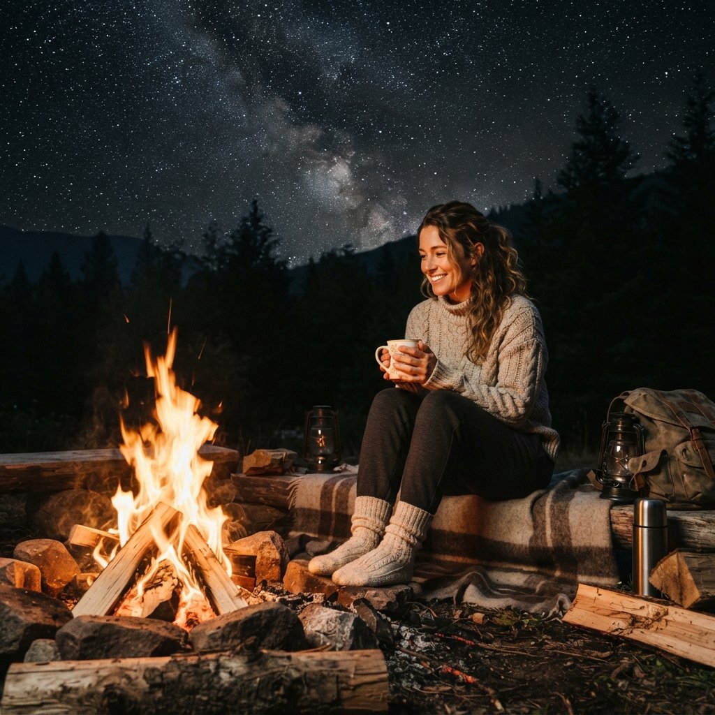Nighttime Campfire Outfit Ideas