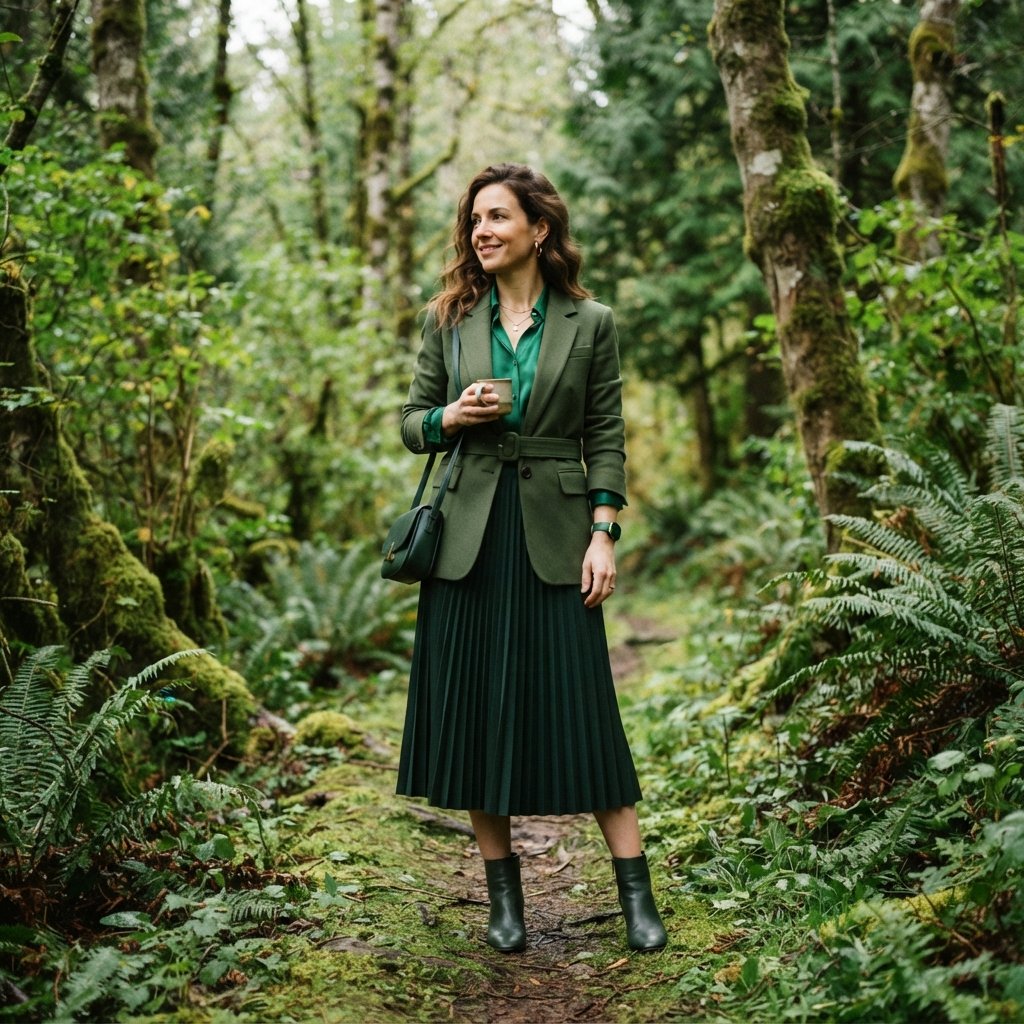 Monochrome Camping Outfit Ideas