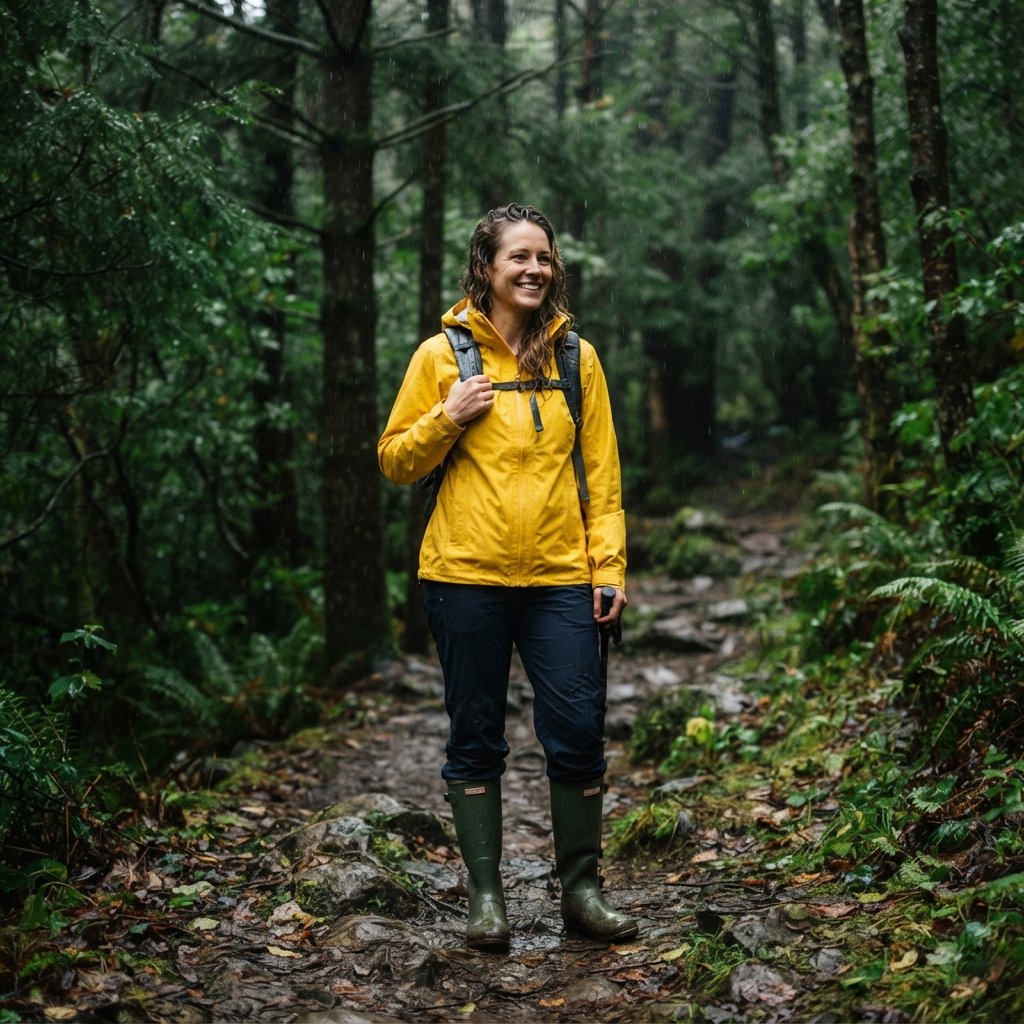 Rainy Day Camping Outfit Ideas
