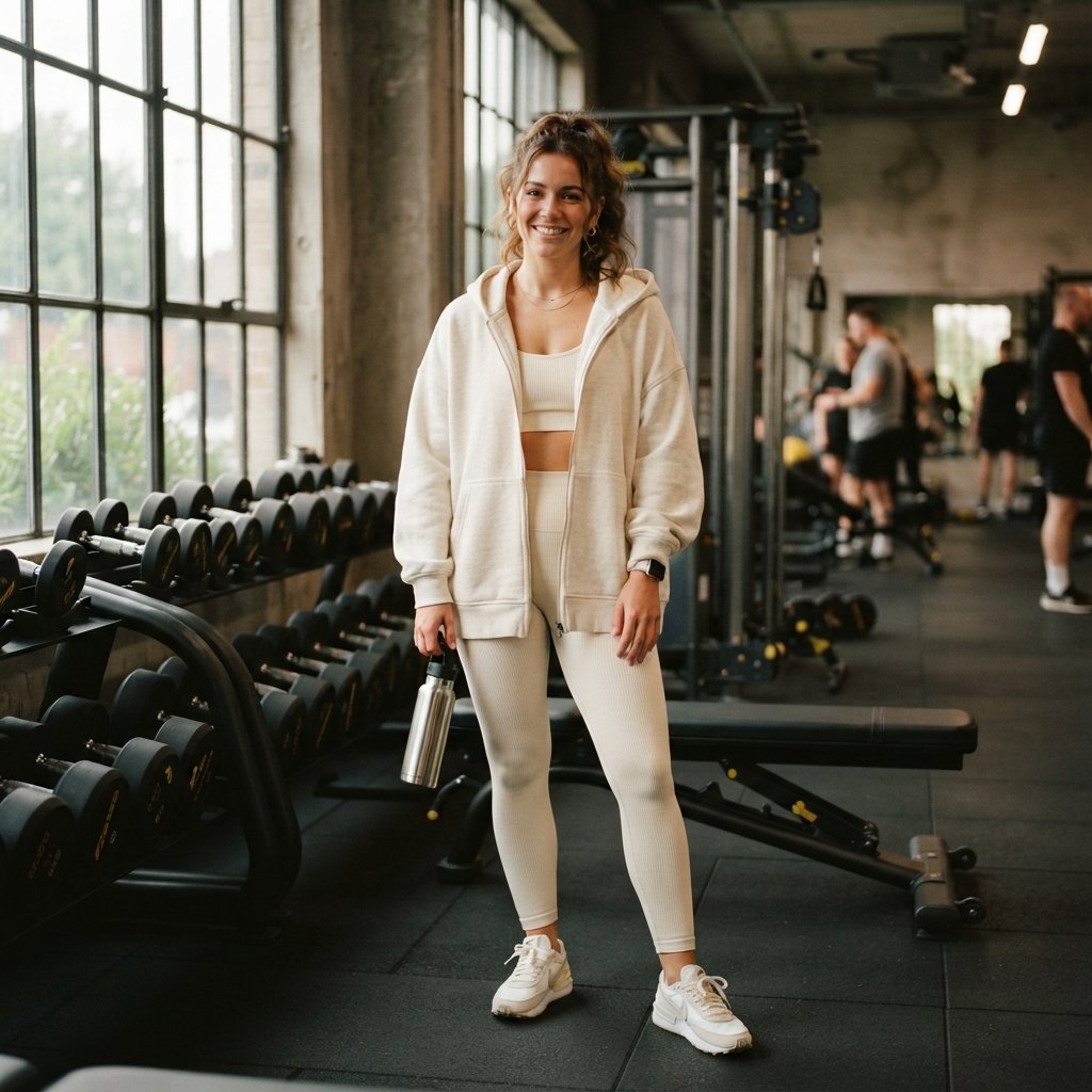 Oversized Hoodie Gym Fit Ideas