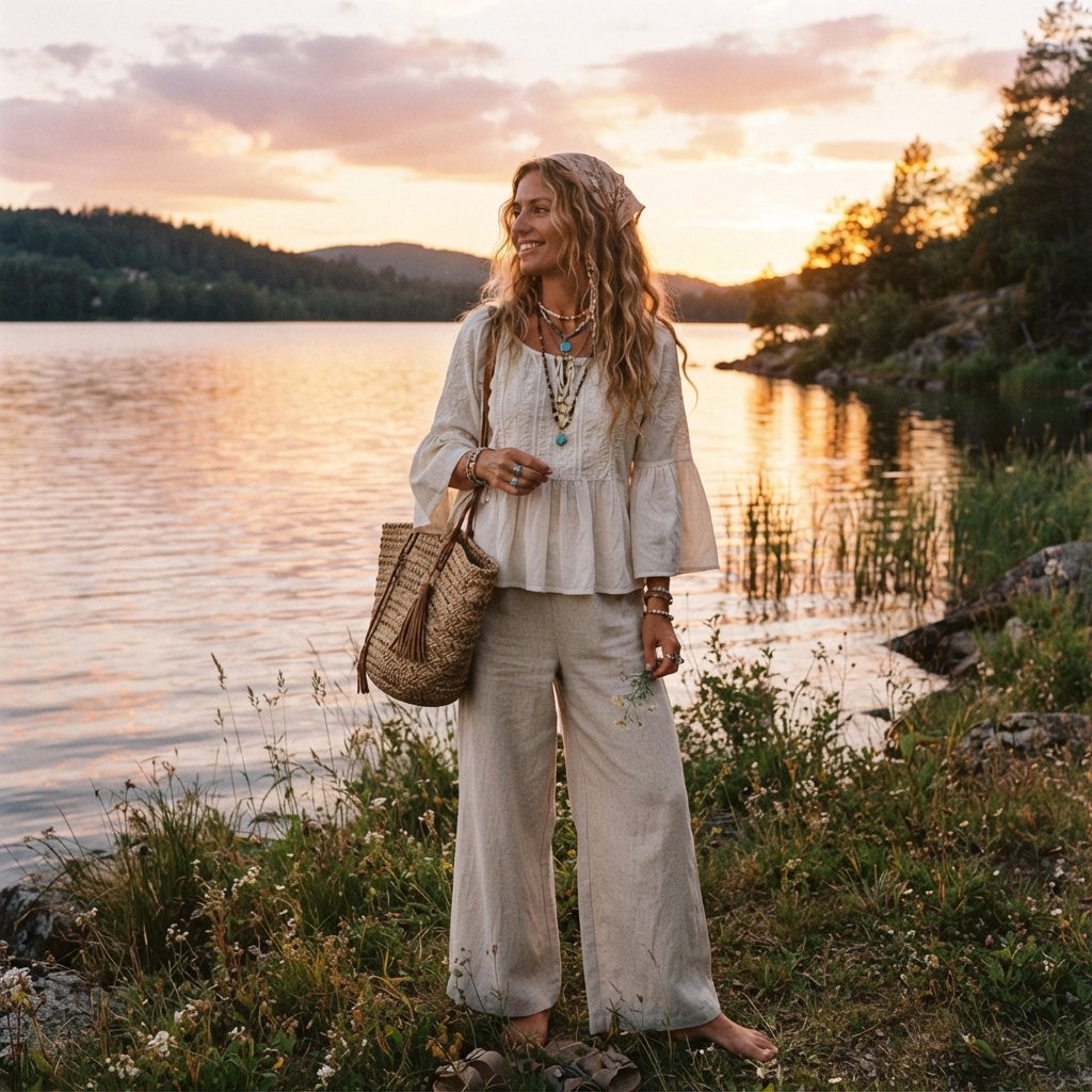 Boho Camping Outfit Ideas