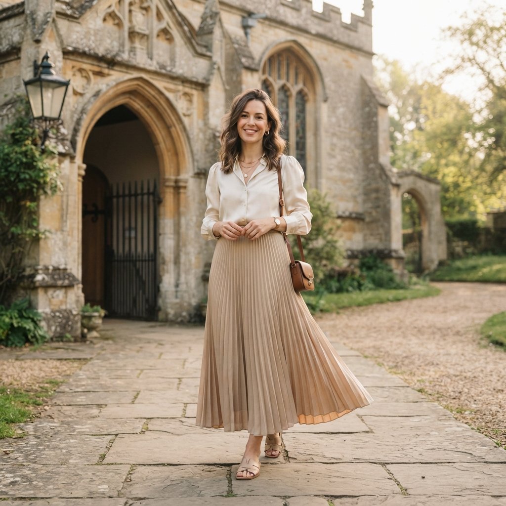 Pleated Skirt Styling Ideas