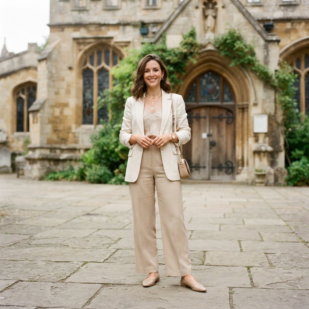 Neutral Tone Church Outfit Ideas
